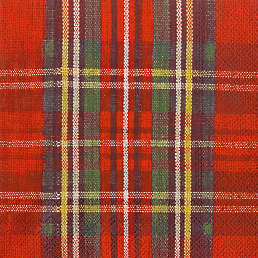 Paper Luncheon Napkin // Classic Plaid