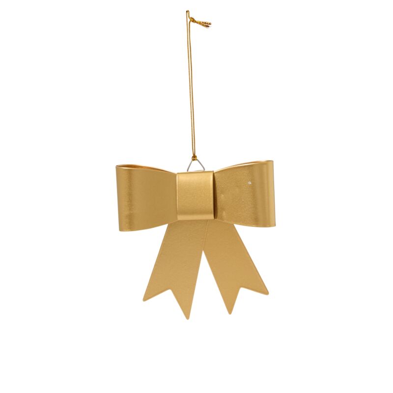 Gold Bow Ornament