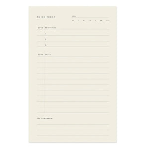 To Do Today Notepad