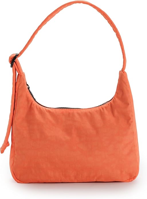 Mini Nylon Shoulder Bag // Nasturtium
