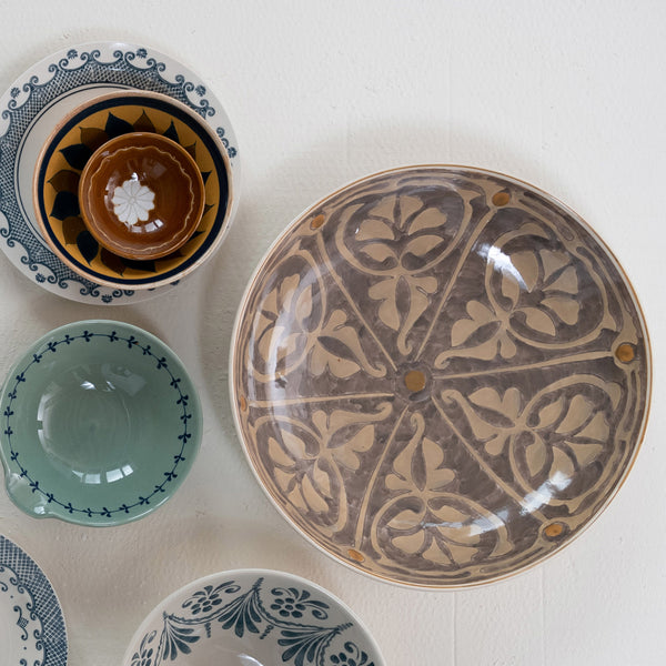 Handpainted Stoneware Serving Bowl // In Store Pickup Only
