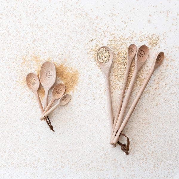 Beech Wood Measuring Spoons