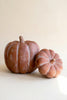 Rust Paper Mache Pumpkin