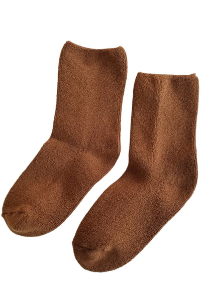 Cloud Socks // Sepia