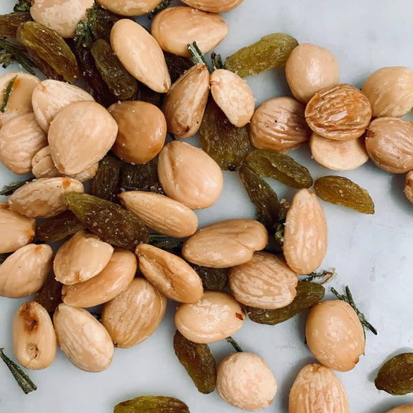 Candied Rosemary/ Raisin/ Marcona Almonds Cocktail Nut Mix // MINI