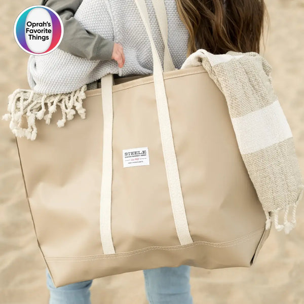 Steeletex Beach Tote // Tan