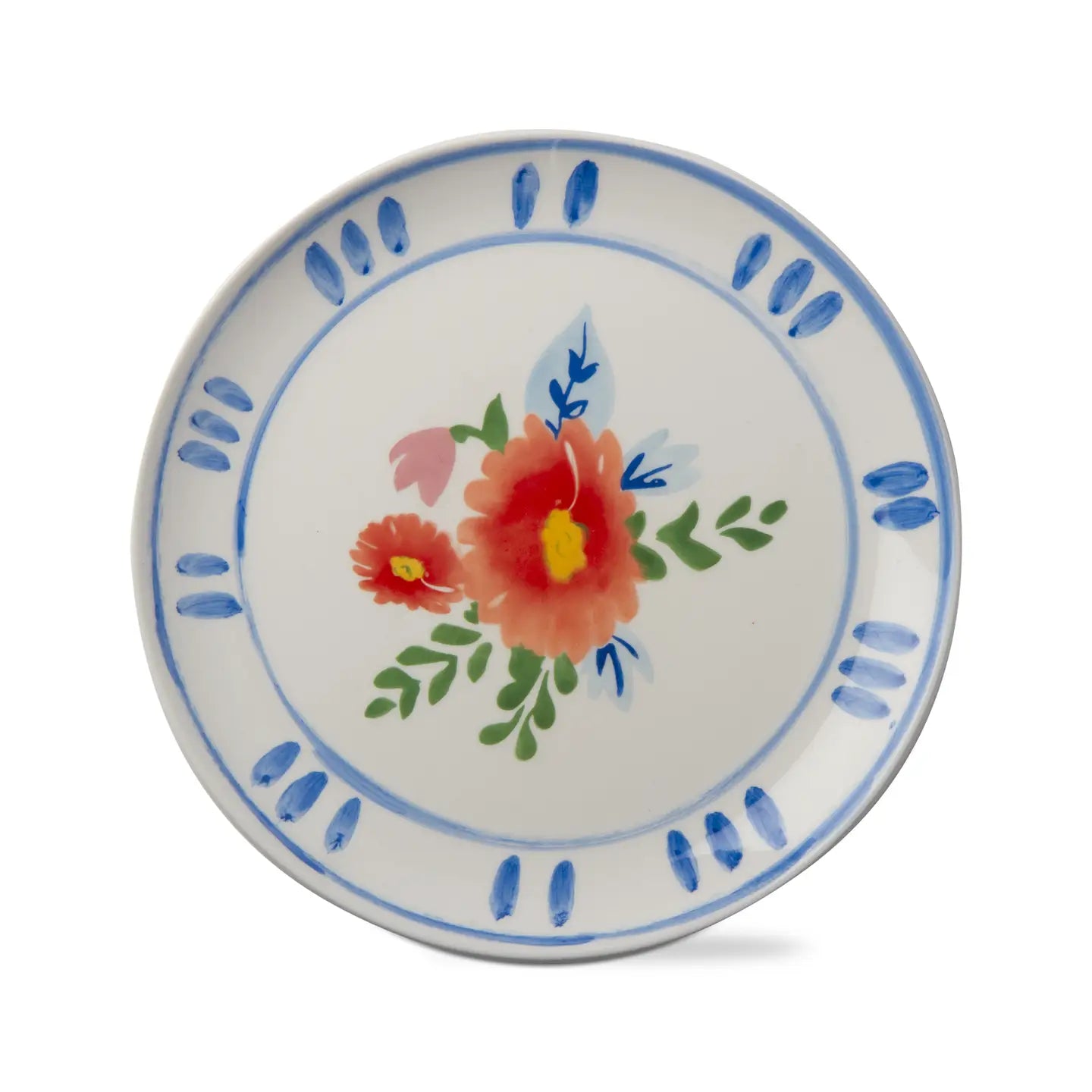 Floral Appetizer Plate
