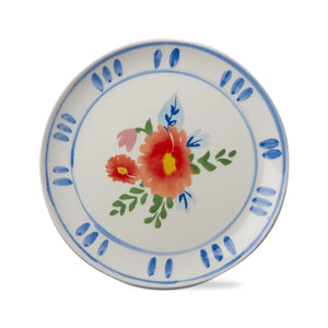 Floral Appetizer Plate