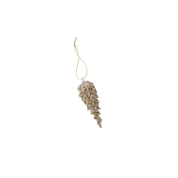Sparkling Pinecone Ornament