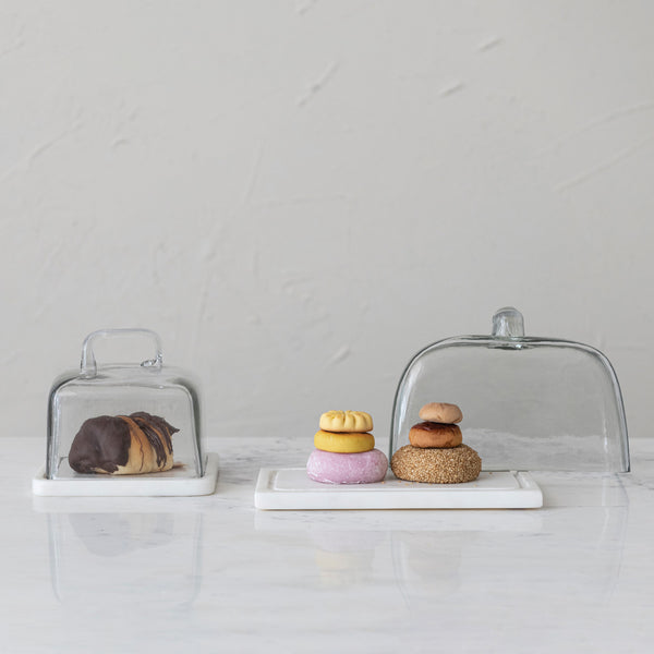 Square Glass Cloche // In Store Pickup Only